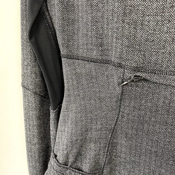 Lululemon Base Runner 1/2 Zip Heathered Herringbone 10 - Picture 10 of 11